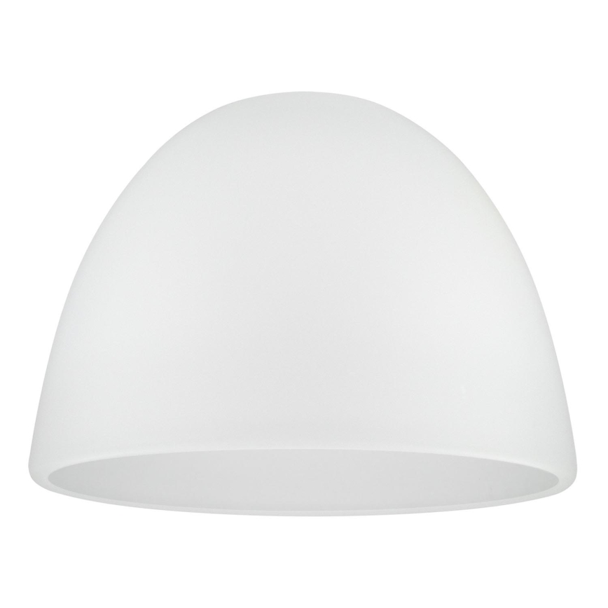 Ersättningsglas till ljuskrona E27 diameter 18 cm vit