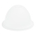 Ersättningsglas till ljuskrona E27 diameter 19 cm vit
