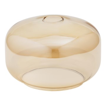 Ersättningsglas till ljuskrona E27 diameter 21,5 cm beige