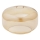 Ersättningsglas till ljuskrona E27 diameter 21,5 cm beige