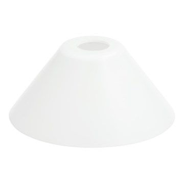 Ersättningsglas till ljuskrona E27 diameter 22 cm vit