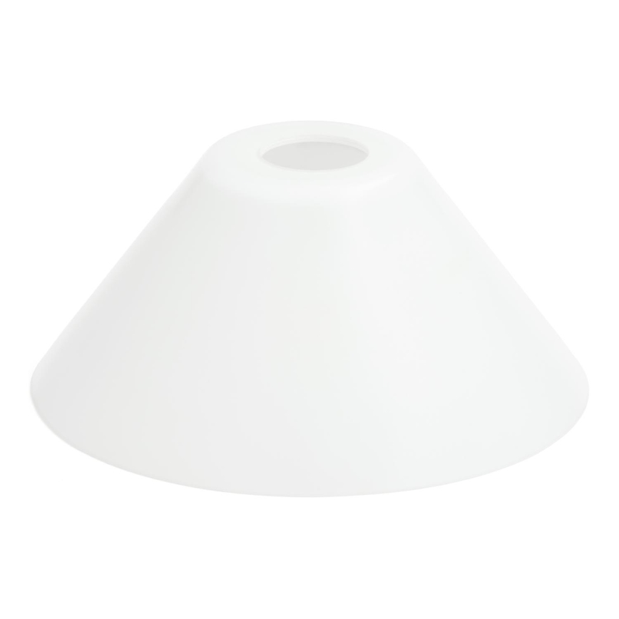Ersättningsglas till ljuskrona E27 diameter 22 cm vit