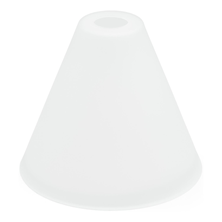 Ersättningsglas till ljuskrona E27 diameter 23 cm vit