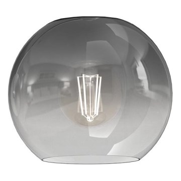 Ersättningsglas till ljuskrona MONTE E27 diameter 20 cm rökig