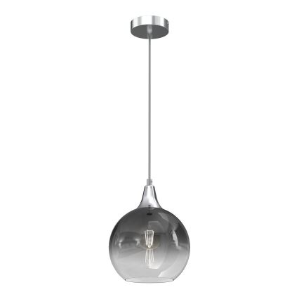 Ersättningsglas till ljuskrona MONTE E27 diameter 20 cm rökig