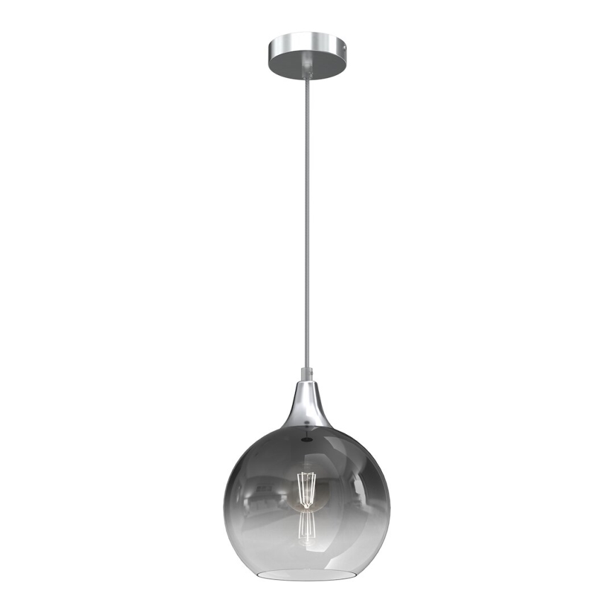 Ersättningsglas till ljuskrona MONTE E27 diameter 20 cm rökig