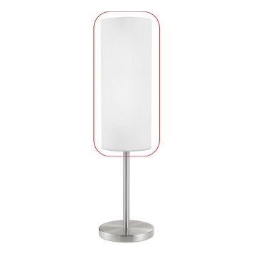 Ersättningsglas till ljuskrona och lampa Eglo - Troy 3 mjölkig