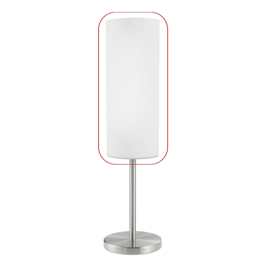 Ersättningsglas till ljuskrona och lampa Eglo - Troy 3 mjölkig