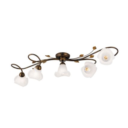 Ersättningsglas till ljuskrona och lampa SISI E14 diameter 13 cm vit