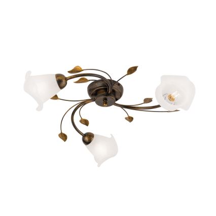 Ersättningsglas till ljuskrona och lampa SISI E14 diameter 13 cm vit