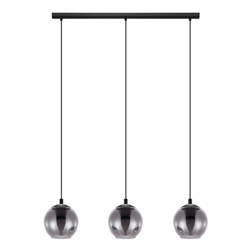 Ersättningsglas till ljuskrona på snöre Eglo ARISCANI 170x155 mm svart