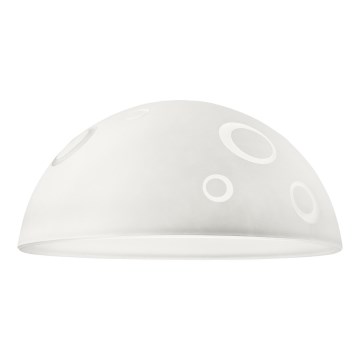 Ersättningsglas till ljuskrona SFERA E27 140x300 mm vit