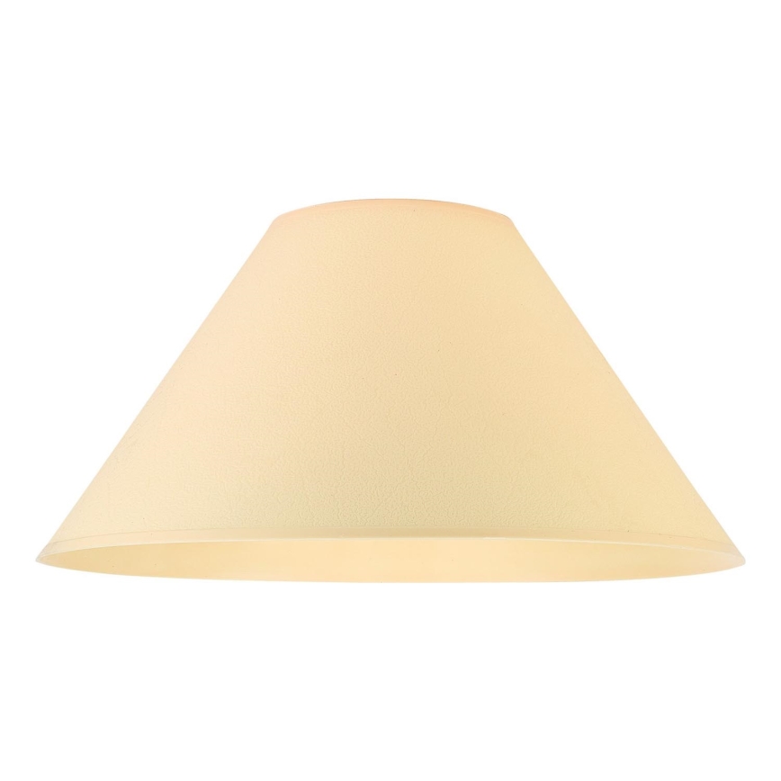 Ersättningslampskärm för bordslampa E14 21x11 cm gul