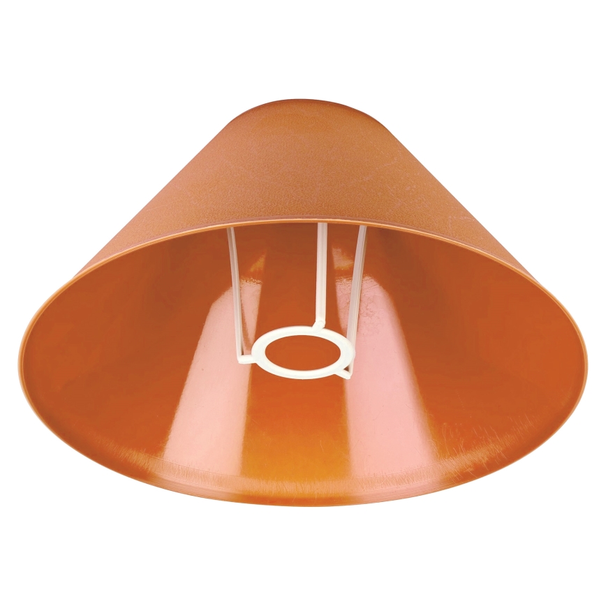 Ersättningslampskärm för bordslampa E14 21x11 cm orange