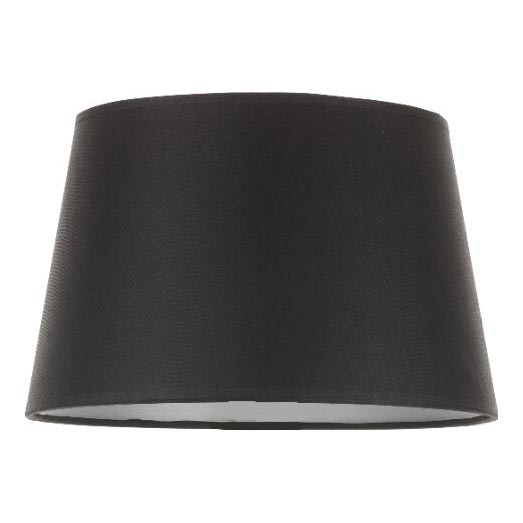 Ersättningslampskärm för bordslampa LORENZO E27 20x26 cm svart