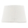 Ersättningslampskärm för bordslampa LORENZO E27 20x26 cm vit