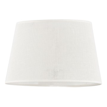 Ersättningslampskärm för bordslampa LORENZO E27 vit
