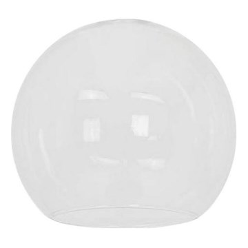 Ersättningslampskärm för ljuskrona LAGUNA diameter 20 cm genomskinlig