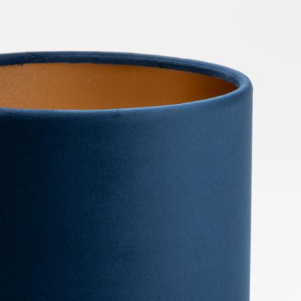 Ersättningslampskärm för ljuskrona och golvlampa TERCINO E27 16x20 cm blå