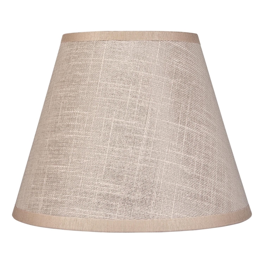 Ersättningslampskärm för ljuskrona och vägglampa ANTONIO E14 120x150 mm beige