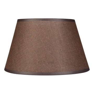 Ersättningslampskärm för ljuskrona och vägglampa ANTONIO E14 120x200 mm brun