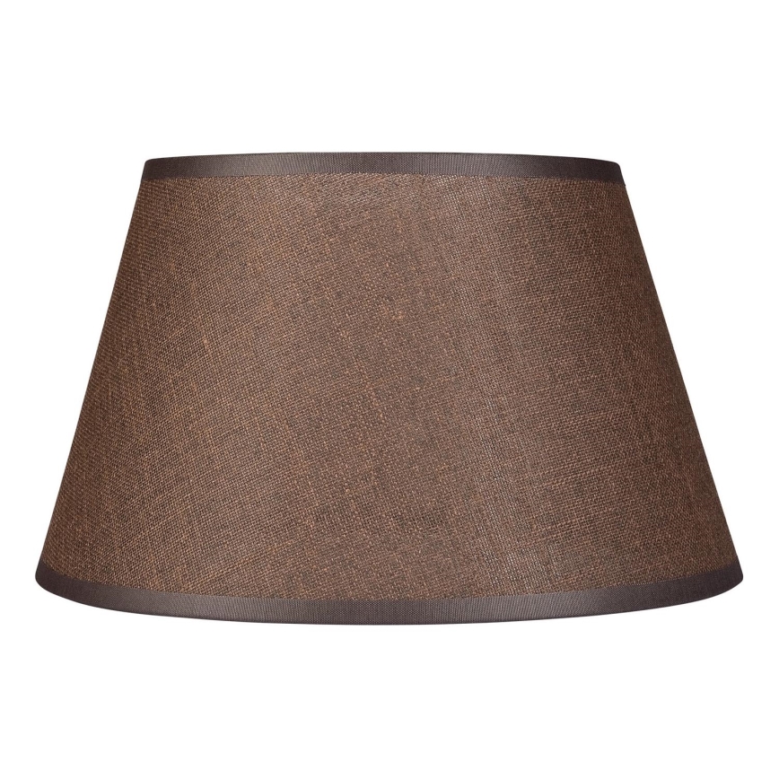 Ersättningslampskärm för ljuskrona och vägglampa ANTONIO E14 120x200 mm brun