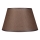 Ersättningslampskärm för ljuskrona och vägglampa ANTONIO E14 120x200 mm brun