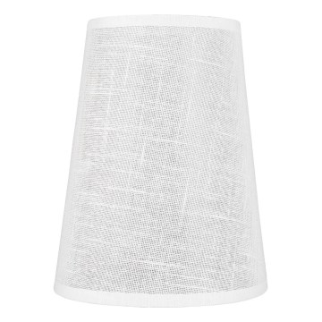 Ersättningslampskärm för ljuskrona och vägglampa ANTONIO E14 150x120 mm vit