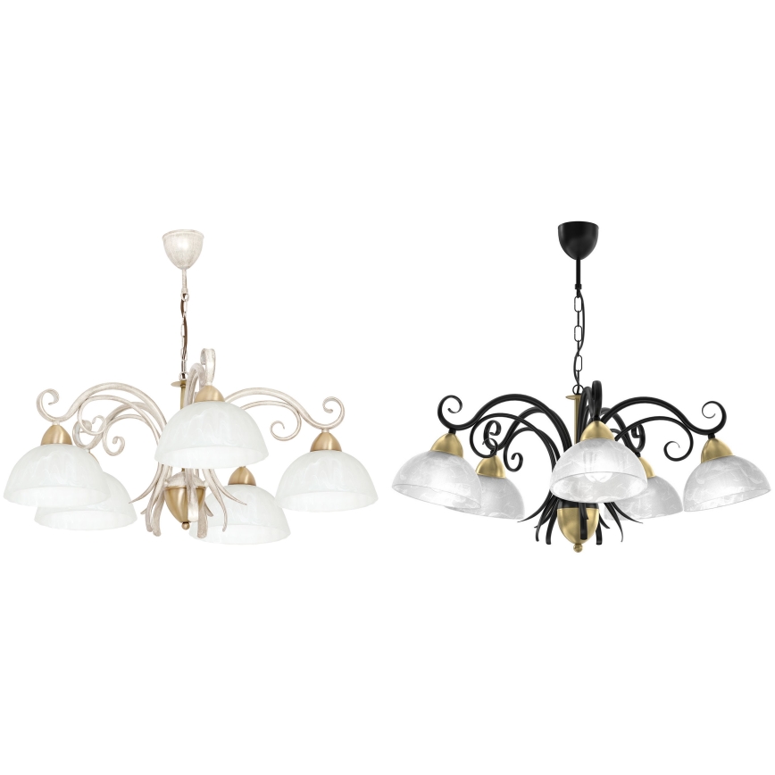 Ersättningslampskärm för chandelier, tak belysning och vägglampa AURORA diameter 20cm
