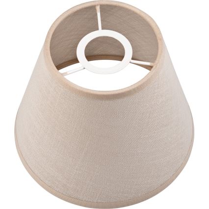 Ersättningslampskärm för ljuskrona och vägglampa ANTONIO E14 120x150 mm beige