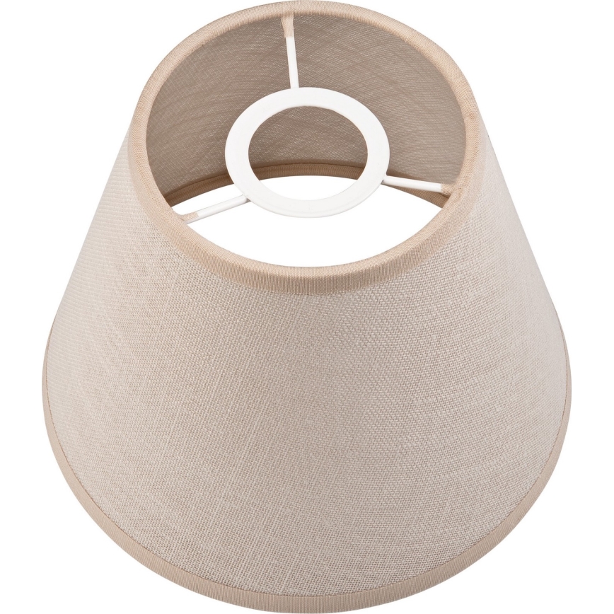 Ersättningslampskärm för ljuskrona och vägglampa ANTONIO E14 120x150 mm beige