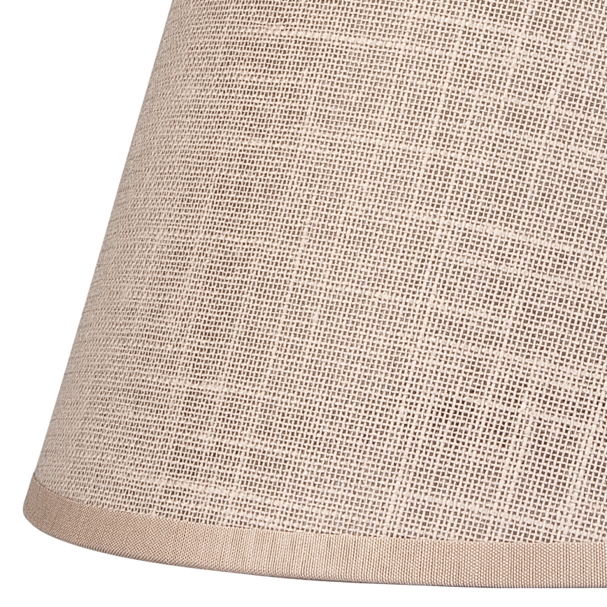 Ersättningslampskärm för ljuskrona och vägglampa ANTONIO E14 120x150 mm beige