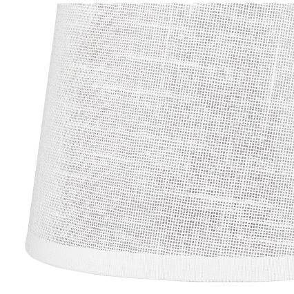 Ersättningslampskärm för ljuskrona och vägglampa ANTONIO E14 150x120 mm vit