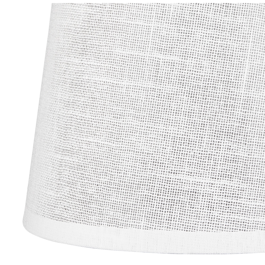 Ersättningslampskärm för ljuskrona och vägglampa ANTONIO E14 150x120 mm vit