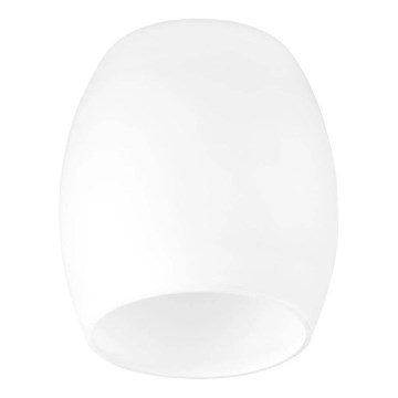 Ersättningsskärm för ljuskrona och vägglampa PISA E27 diameter 12 cm vit