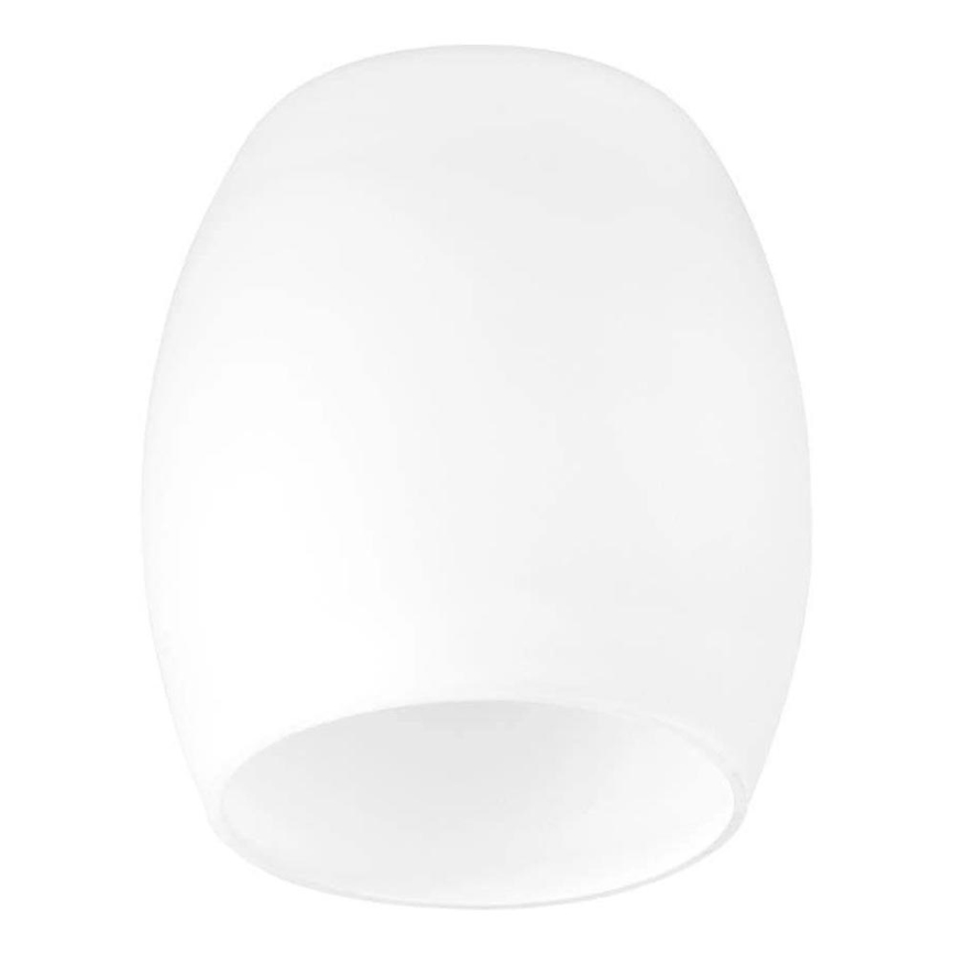 Ersättningsskärm för ljuskrona och vägglampa PISA E27 diameter 12 cm vit