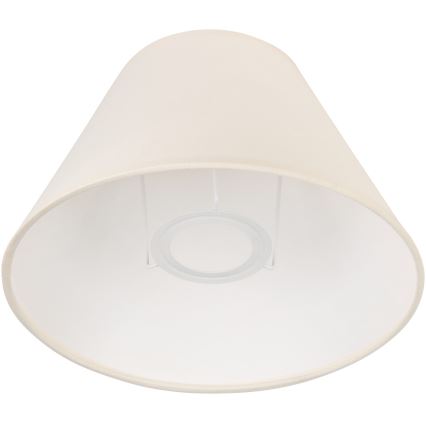 Ersättningsglas för bordslampa JUTA E27 diameter 19 cm grädde