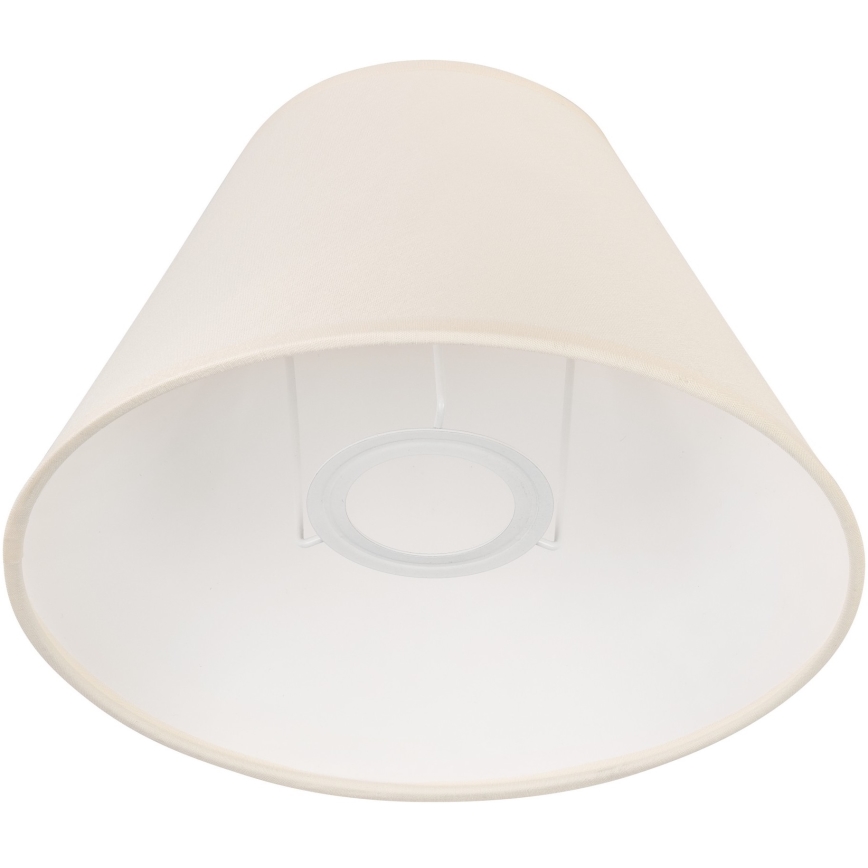 Ersättningsglas för bordslampa JUTA E27 diameter 19 cm grädde