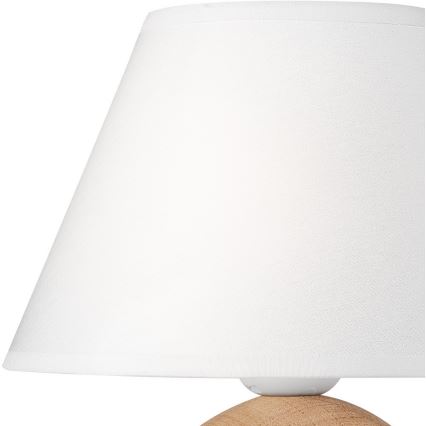 Ersättningsglas för bordslampa JUTA E27 diameter 19 cm vit