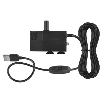 Ersättningsvattenpump för smarta vattenfontäner svart