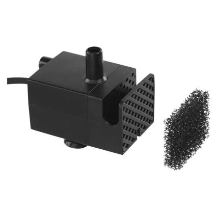 Ersättningsvattenpump för smarta vattenfontäner svart