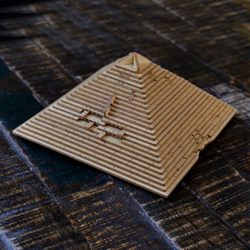 EscapeWelt - 3D Mekaniskt pussel i trä Pyramid
