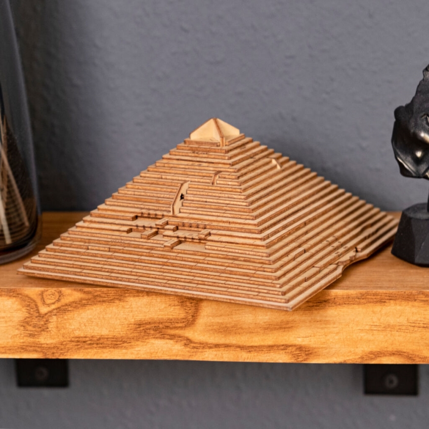 EscapeWelt - 3D Mekaniskt pussel i trä Pyramid