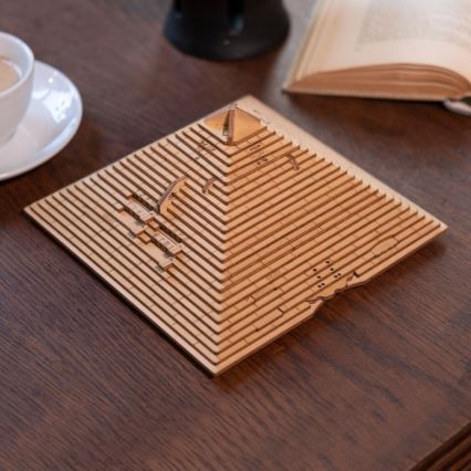 EscapeWelt - 3D Mekaniskt pussel i trä Pyramid