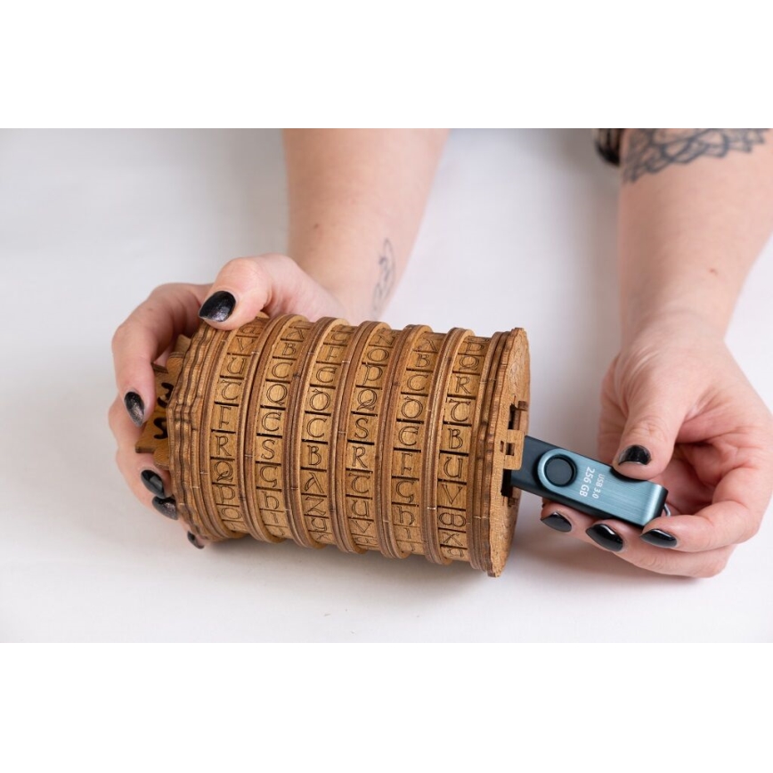 EscapeWelt - Träpussel Cryptex