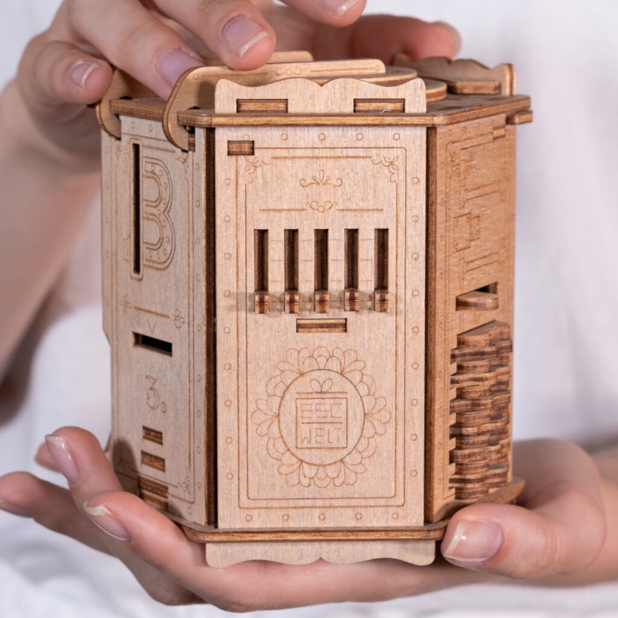 EscapeWelt - Träpussel Fort Knox Pro
