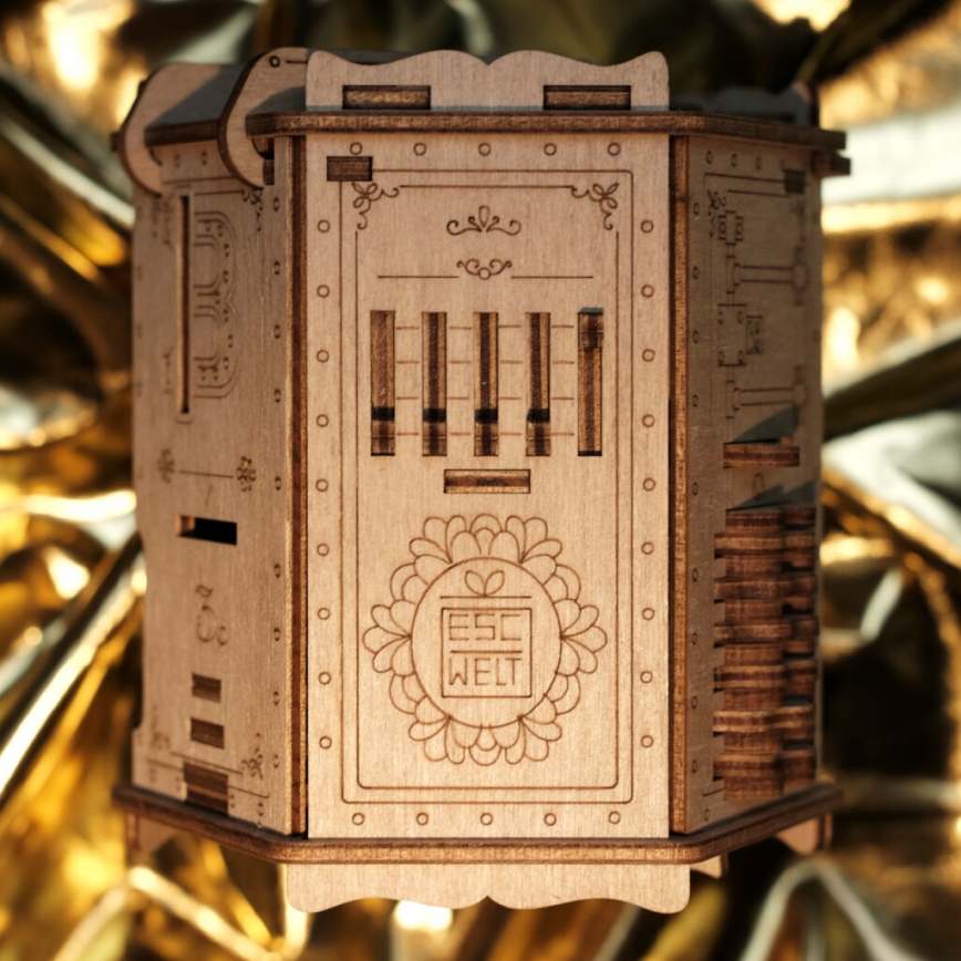 EscapeWelt - Träpussel Fort Knox Pro