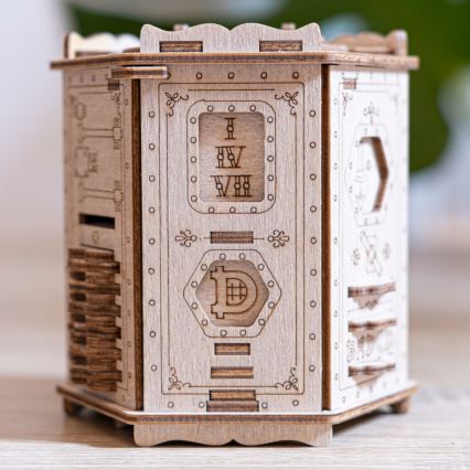 EscapeWelt - Träpussel Fort Knox Pro