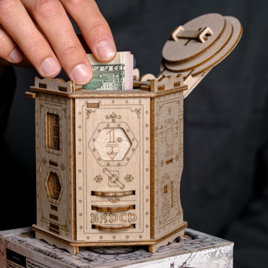 EscapeWelt - Träpussel Fort Knox Pro