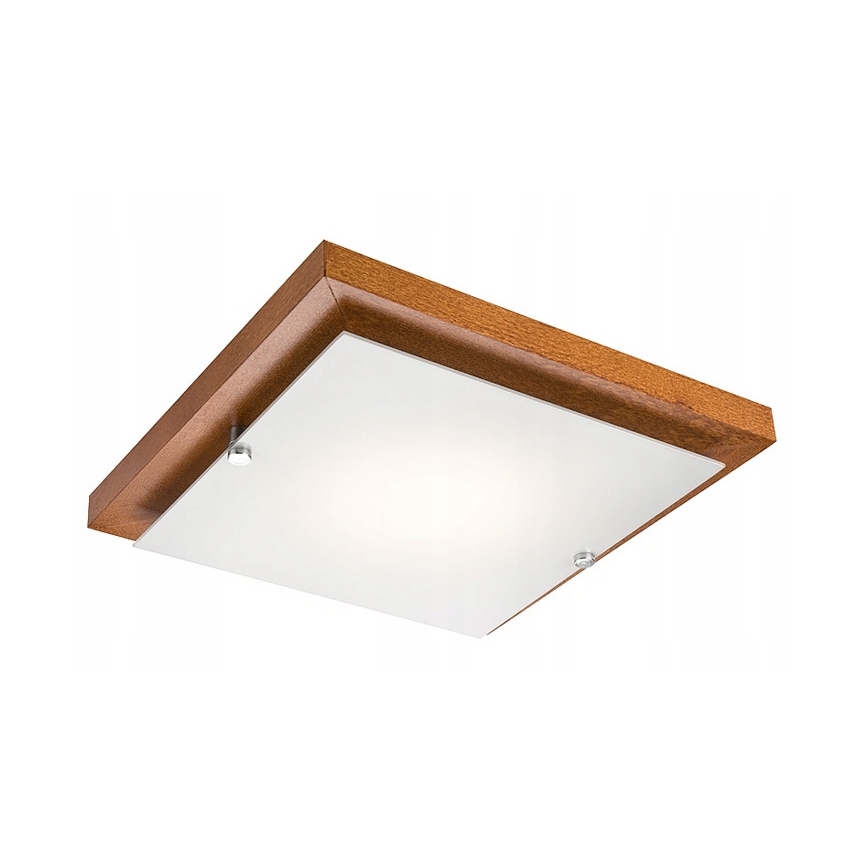 Esrättningsglas 25x25 cm vit